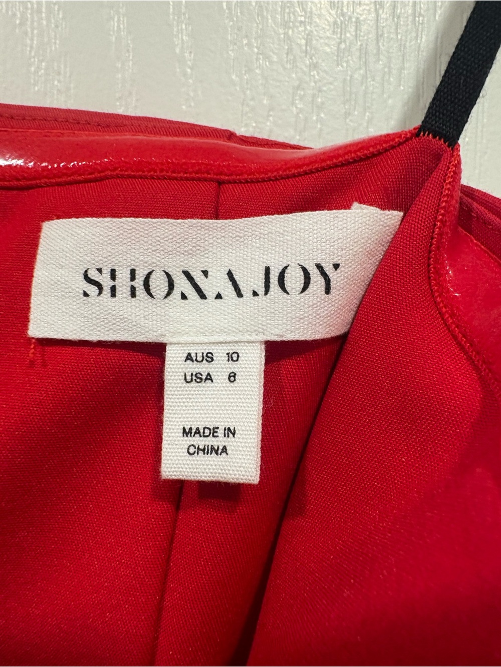 Shona Joy Strapless Red Lani Corset Midi Dress - Still in Stores! - Picture 7 of 11